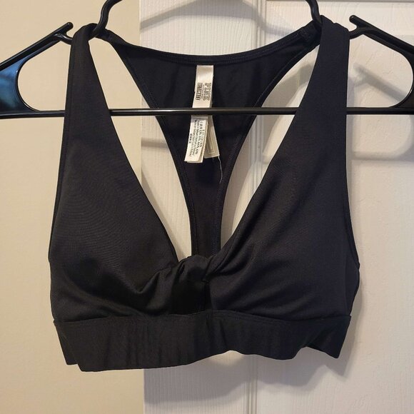 Black Sports bra/Swim Top from "Pink" - Picture 1 of 2